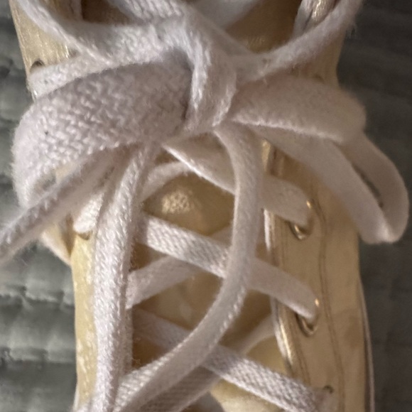 Converse Chuck Taylor All Star Lift Converse Platform Golden Butterfly Sz 9 VGUC - Picture 11 of 16